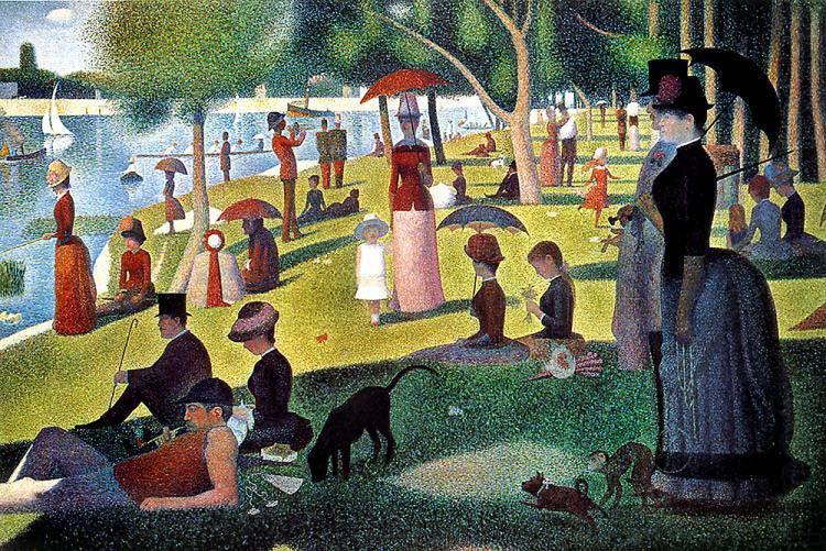 Sunday Afternoon on the Island of La Grande Jatte,, Georges Seurat